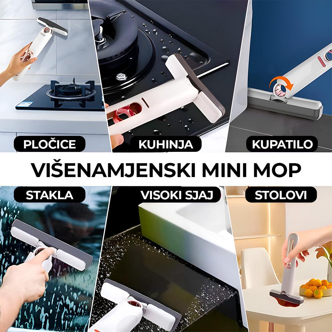 Sklopivi MINI Mop - Za Efikasno Čišćenje